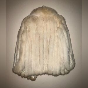 Saga furs fox fur coat, size small